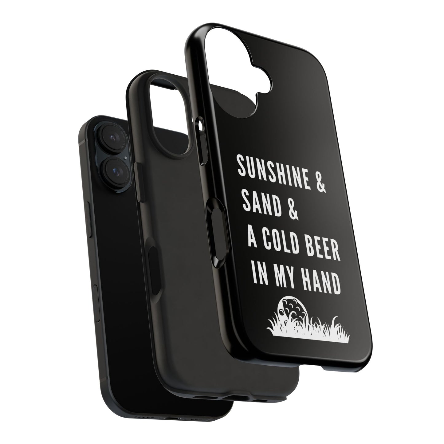 SUNSHINE AND SAND GOLF PHONE CASE