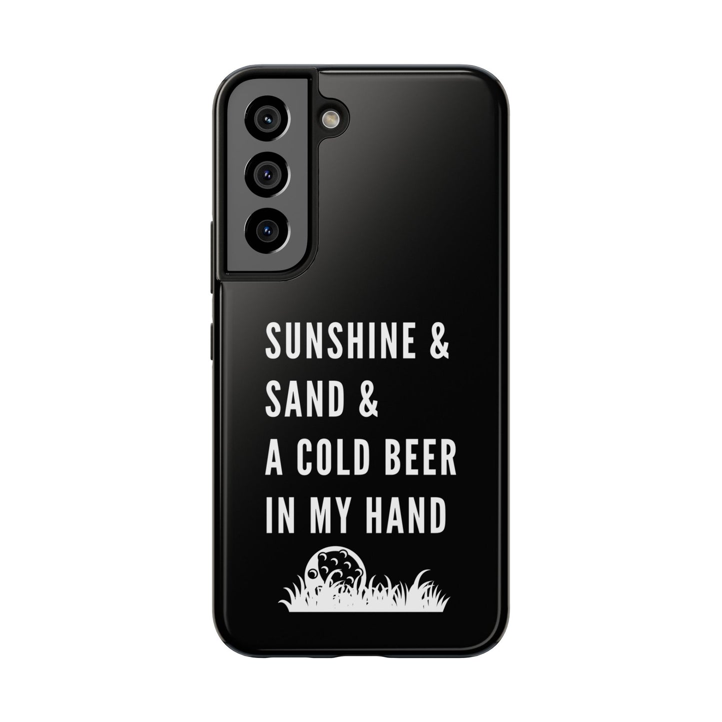 SUNSHINE AND SAND GOLF PHONE CASE