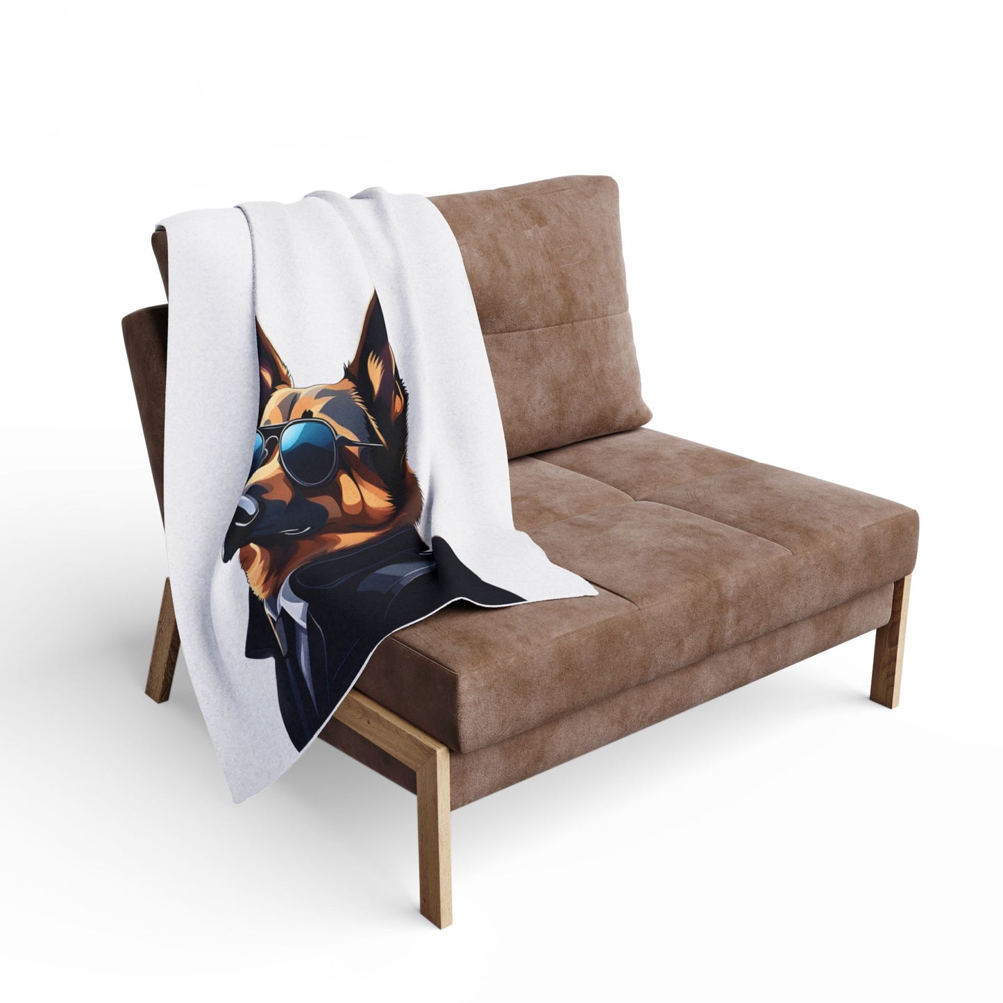 GERMAN SHEPHERD FLEECE BLANKET