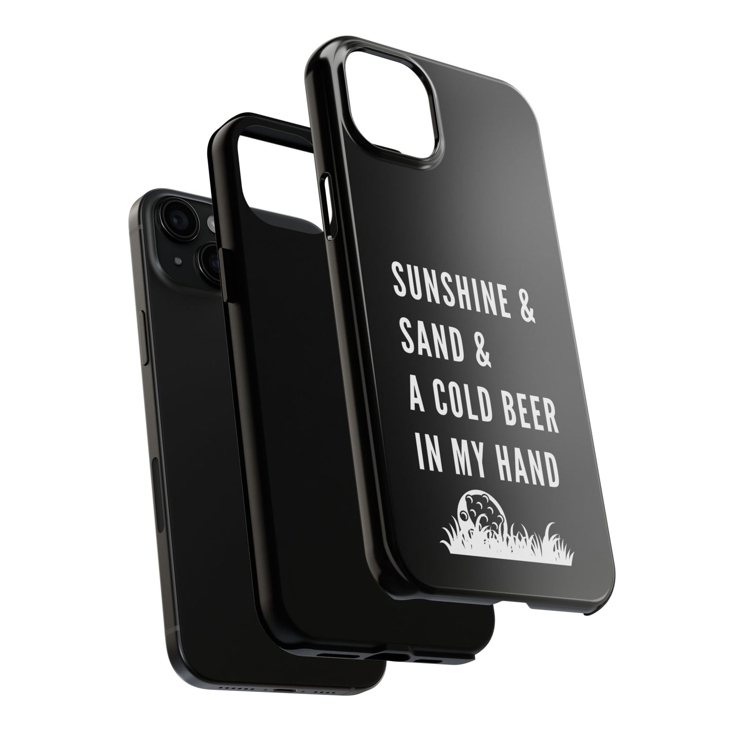 SUNSHINE AND SAND GOLF PHONE CASE