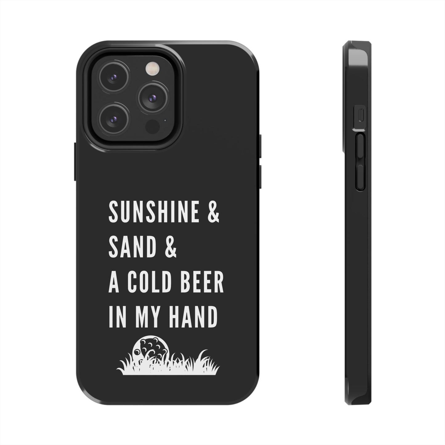 SUNSHINE AND SAND GOLF PHONE CASE