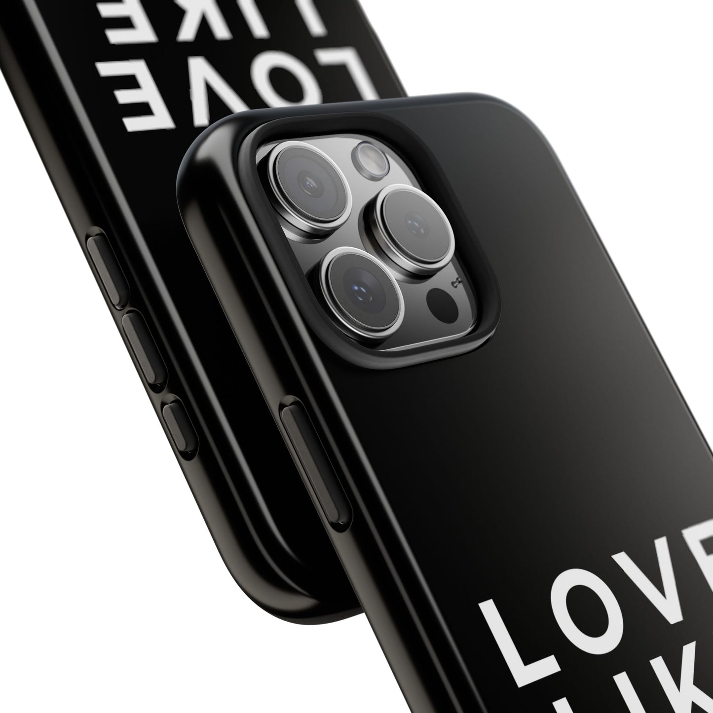 LOVE LIKE JESUS B+W PHONE CASE