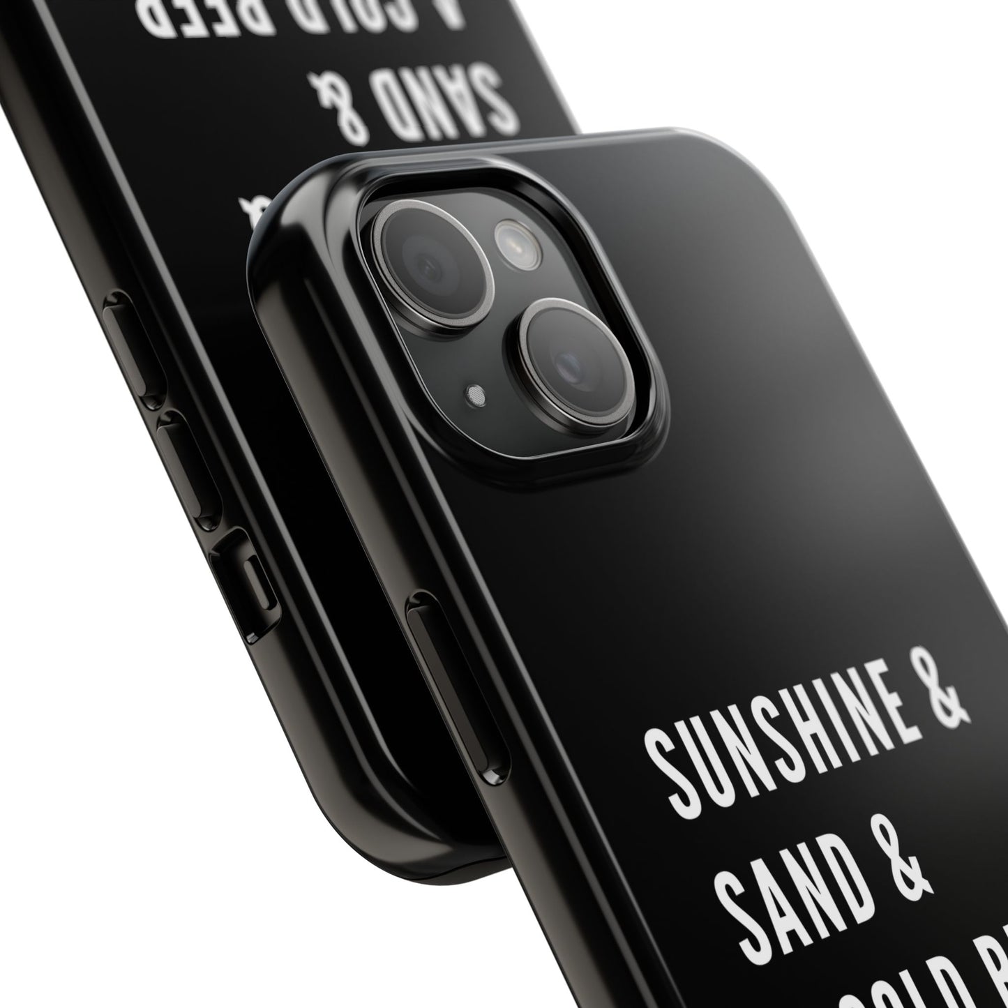 SUNSHINE AND SAND GOLF PHONE CASE