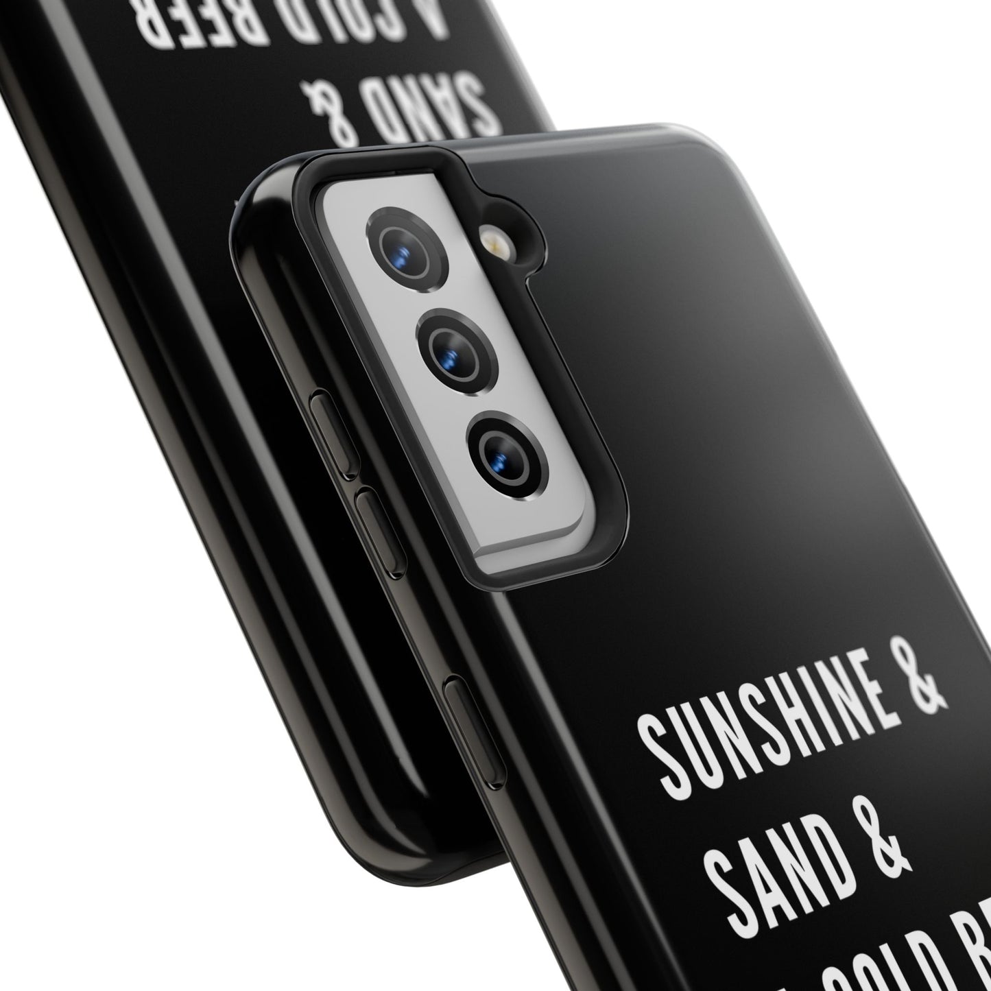 SUNSHINE AND SAND GOLF PHONE CASE