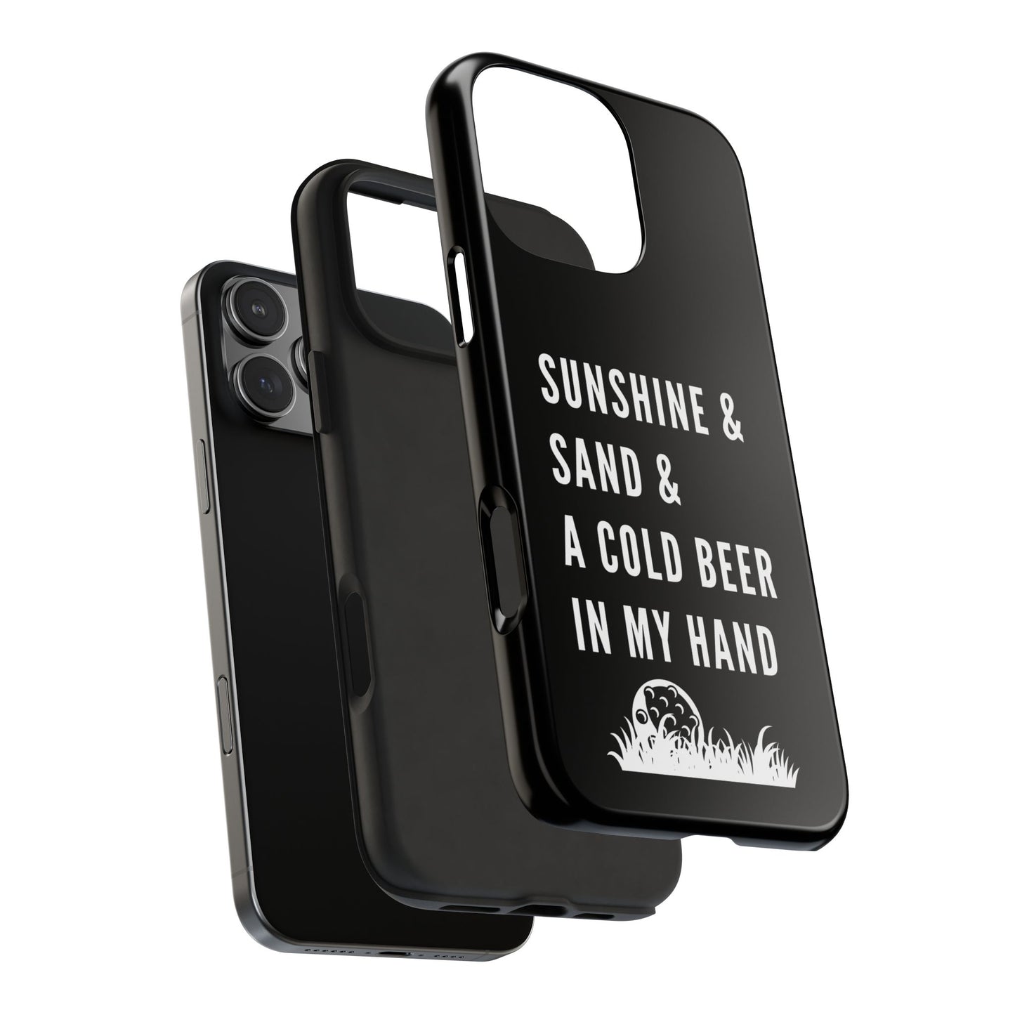 SUNSHINE AND SAND GOLF PHONE CASE