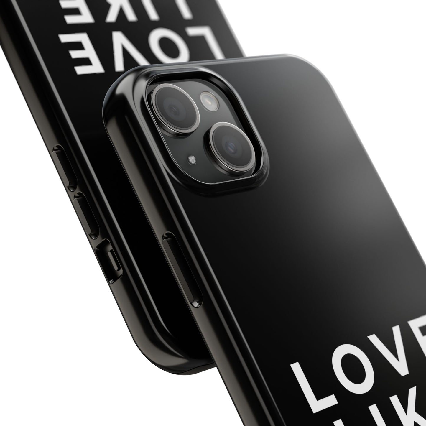 LOVE LIKE JESUS B+W PHONE CASE