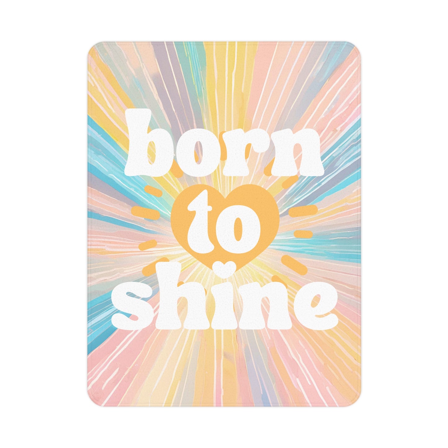 BORN TO SHINE KIDS BLANKET