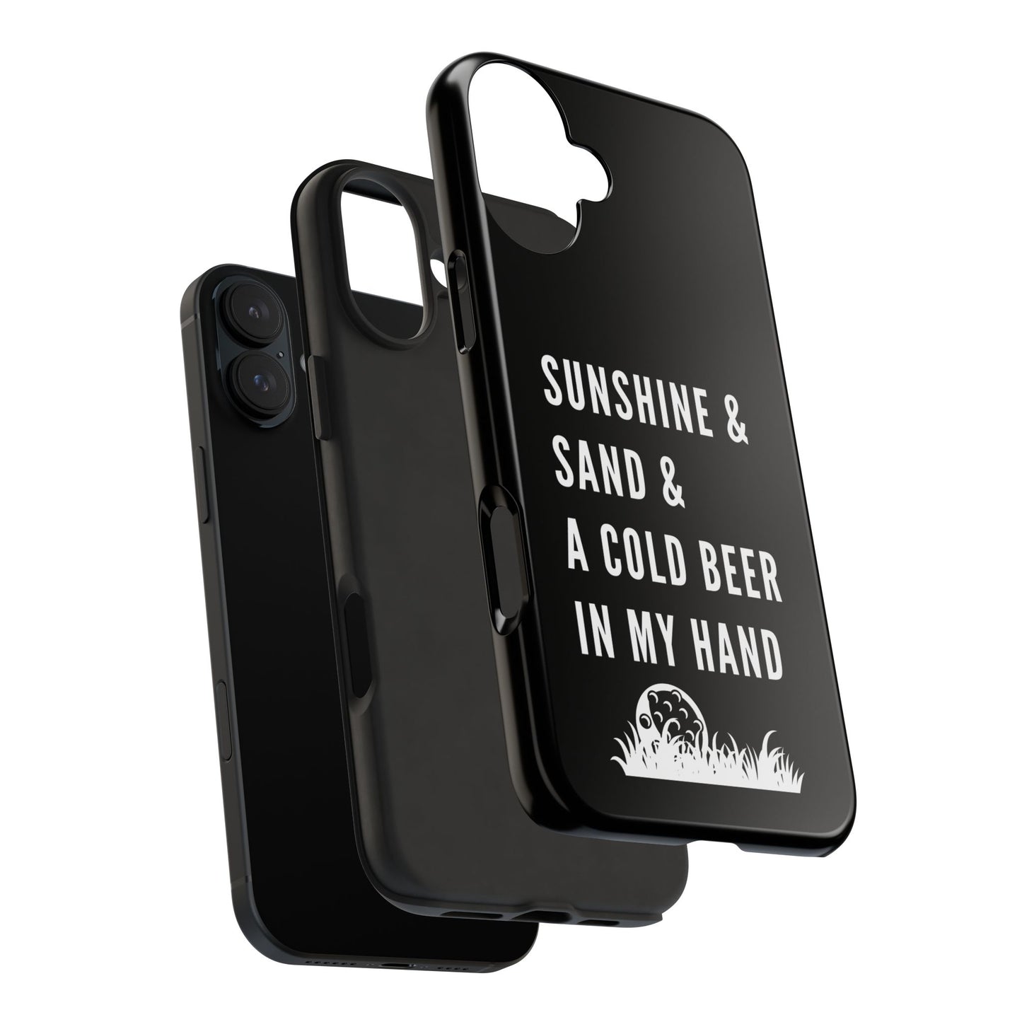 SUNSHINE AND SAND GOLF PHONE CASE