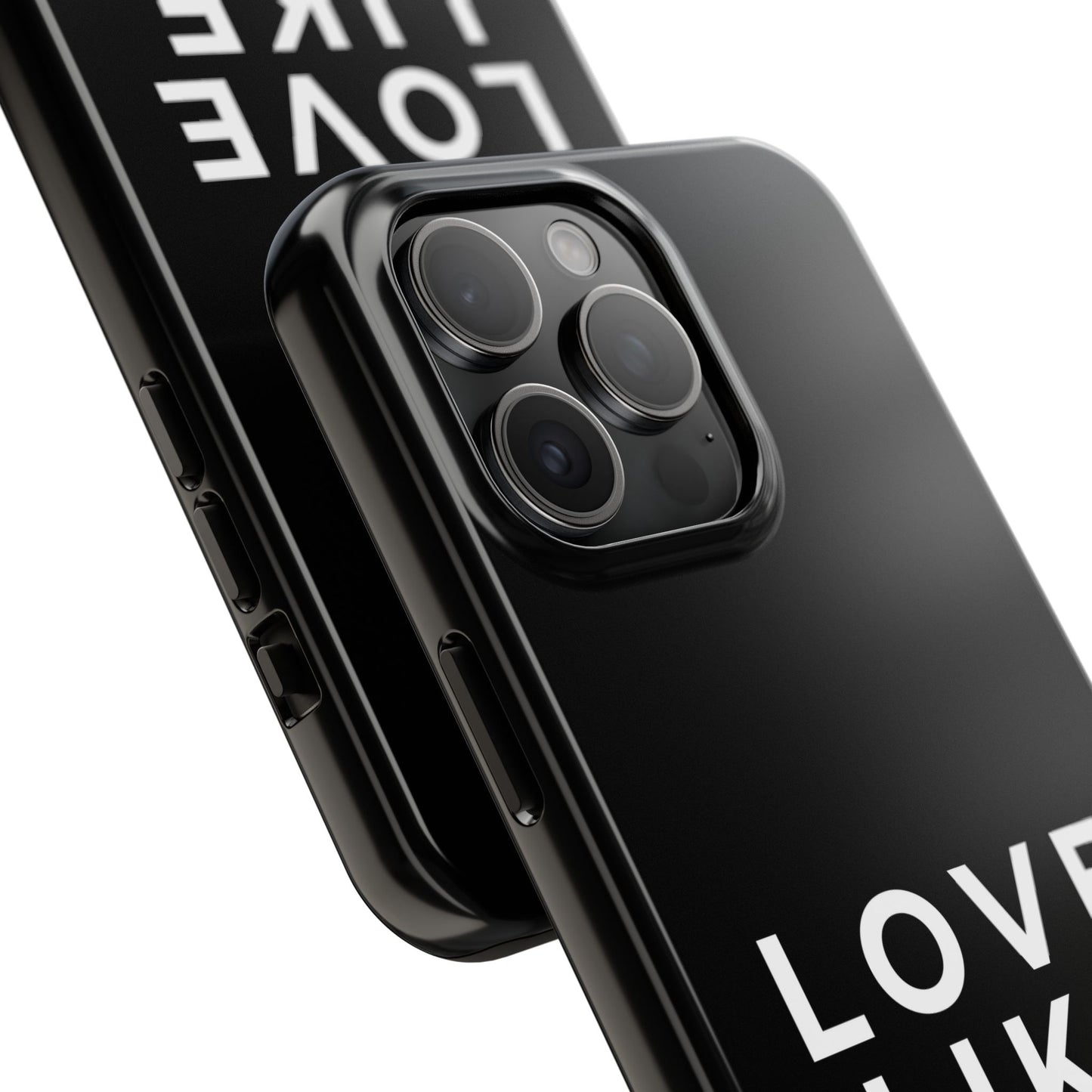 LOVE LIKE JESUS B+W PHONE CASE