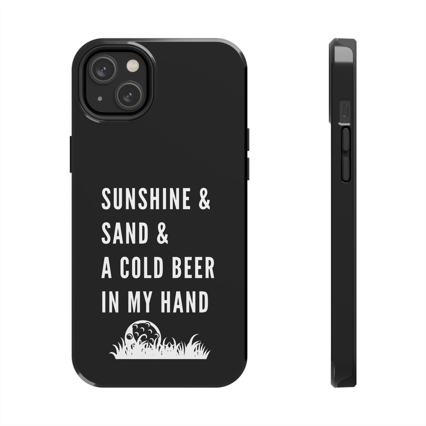 SUNSHINE AND SAND GOLF PHONE CASE