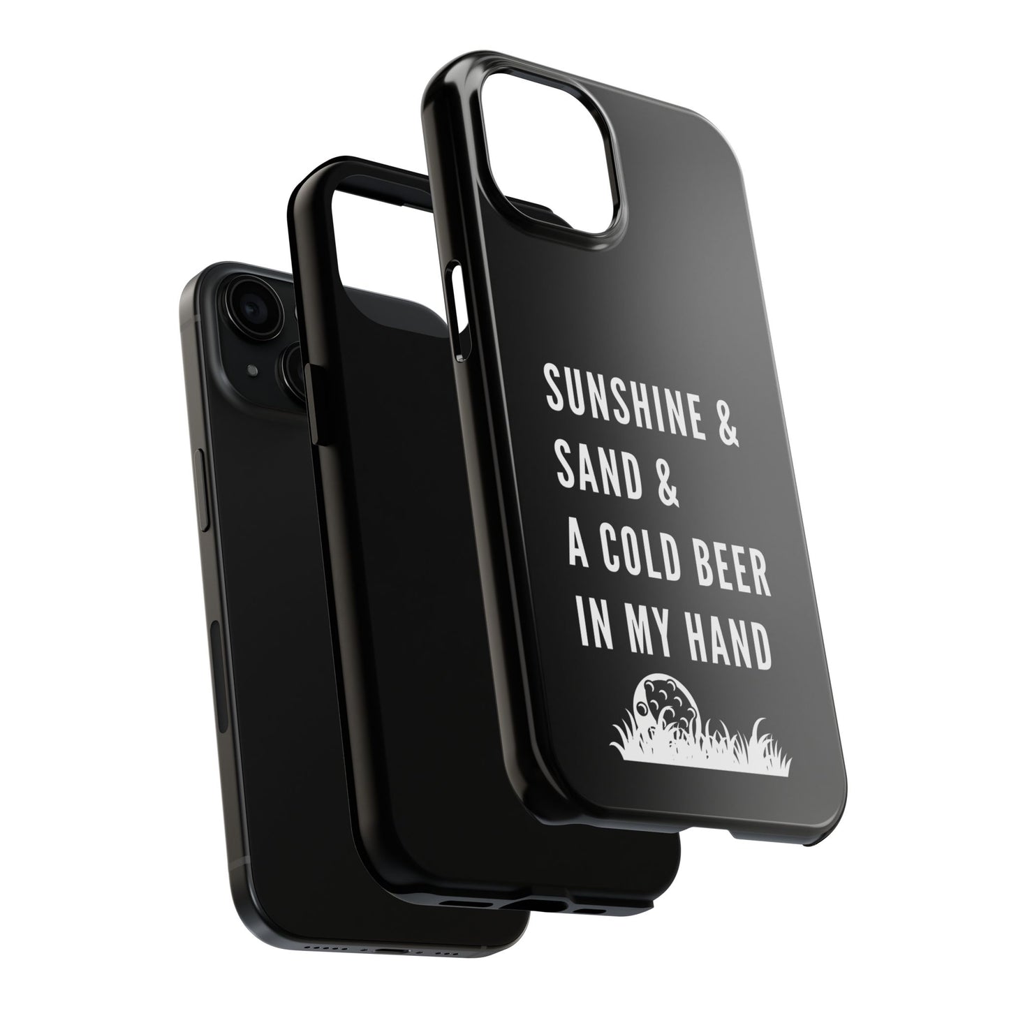 SUNSHINE AND SAND GOLF PHONE CASE