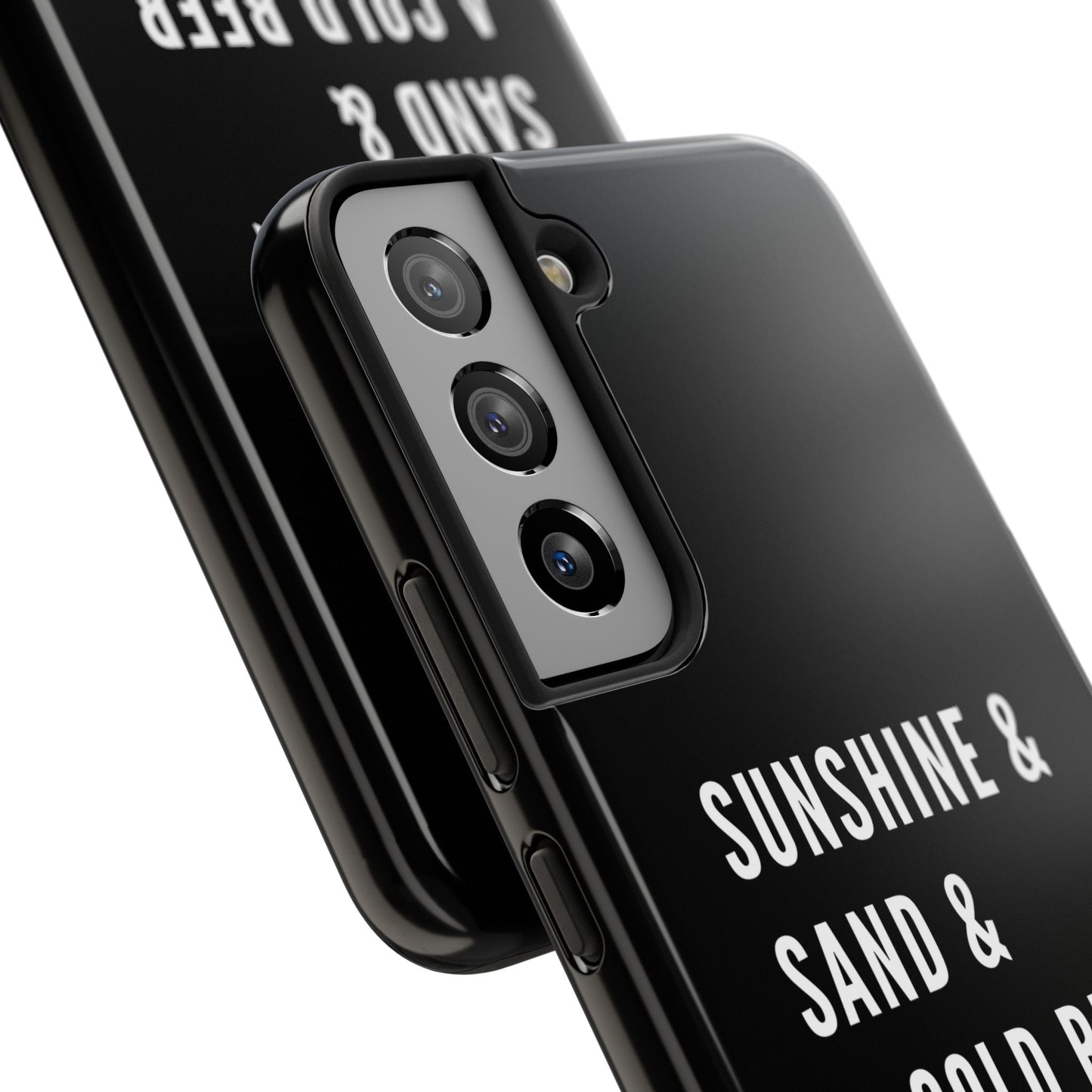 SUNSHINE AND SAND GOLF PHONE CASE