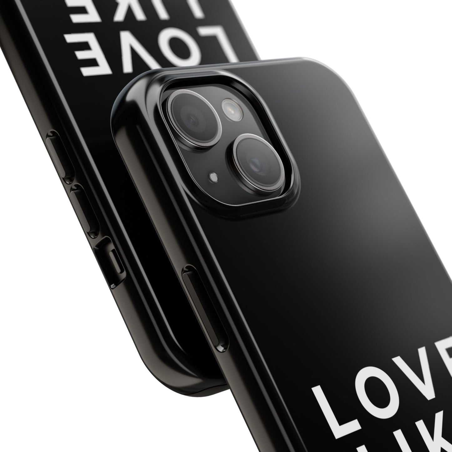 LOVE LIKE JESUS B+W PHONE CASE